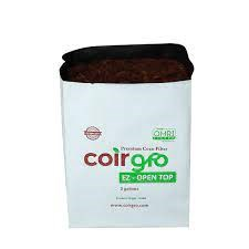 Coirgro - EZ Open Top bag with Aeration Enhanced - 2 gallons CASE OF 24