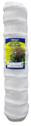Tenax Hortonova Trellis Net LM Roll White, 120In X 3280 ft