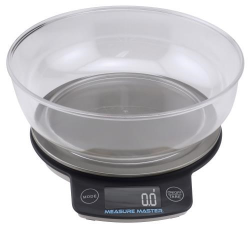 Measure Master Digital Scale w/ 1.88 L Bowl (3kg) - 3000g