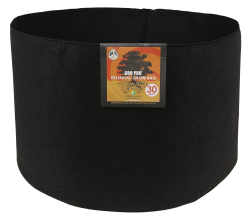 Gro Pro Essential Round Fabric Pot - Black 30 Gallon (30/Cs)