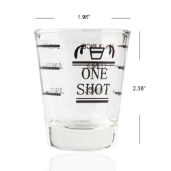 ISH 1.5 Oz Measure Shot glass