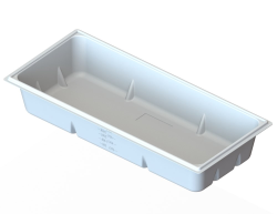 ISH 100 Gal Reservoir (REC) White 6MM