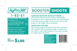 AgPro Shoots - 5 LB
