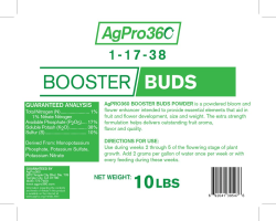 AgPro Booster Buds - 10 LB