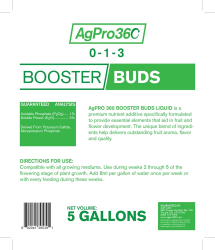 AgPRO Booster Buds - 5 Gal