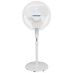 Hurricane Supreme Oscillating Stand Fan w/ Remote - 16 in - White