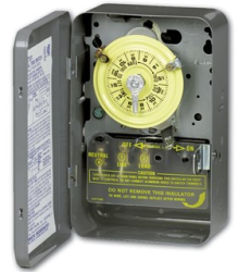 Intermatic T104 Commercial Grade Timer 240/277 Volt