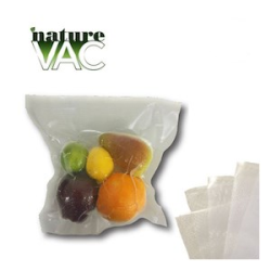 NatureVAC 15''x20'' Precut Vacuum Seal Bags All Clear - 50pack