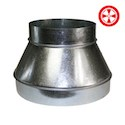 DL Wholesale Duct Reducer 14'' to 12''