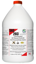 SNS 203 Conc. Pesticide Soil Spray/Drench Gallon (4/Cs)