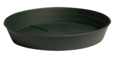 Hydrofarm Green Premium Saucer, 8''