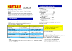 NABTA - LIB 15-30-15, 50lb.