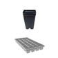 Landmark Plastics 2.5in. square pot 800/case single