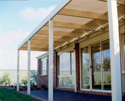 Coolaroo 70% UV Block Shade Fabric 12ftx50ft Sandstone