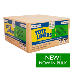 The Green Scissor Tote Liners 48 x 36 in ‚Äì 100 box